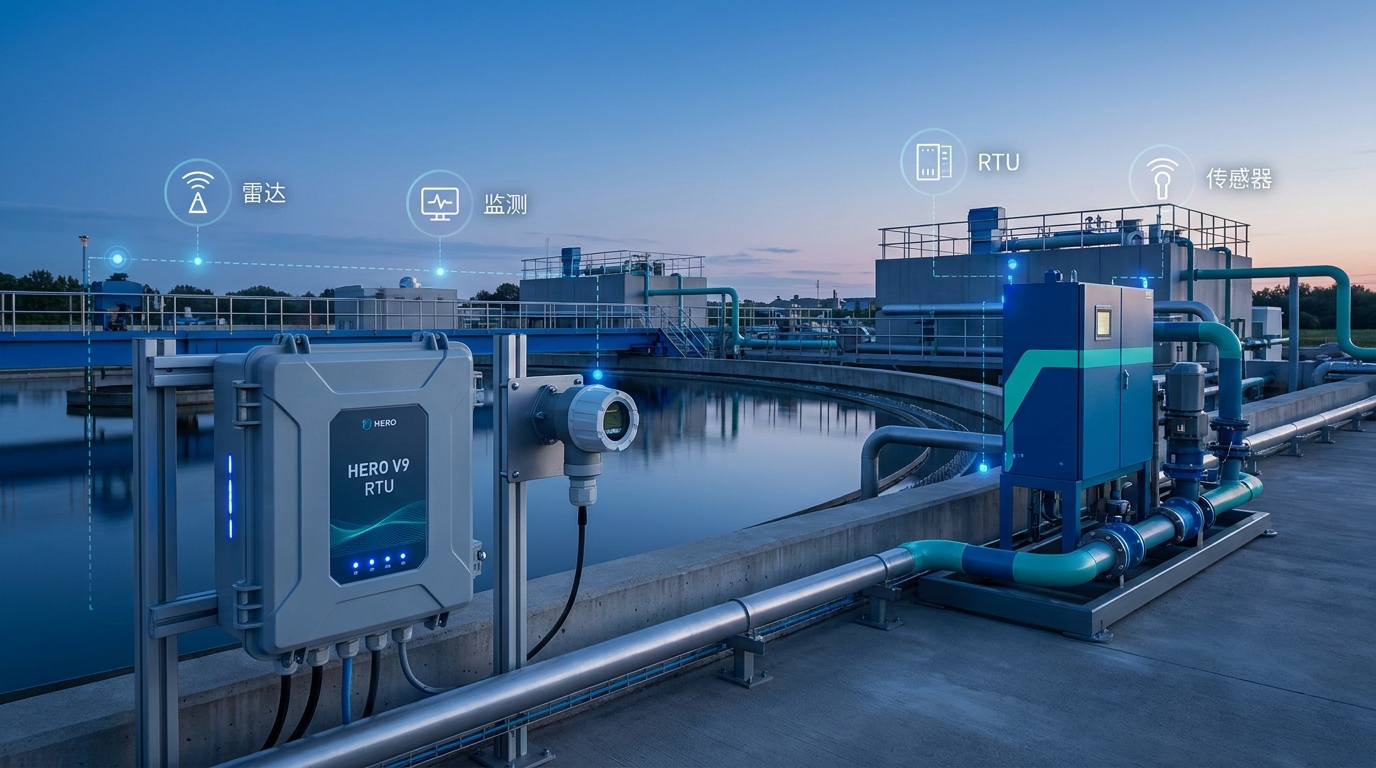 HERO V9 RTU+Radar: Hydrological Compliance Meets Extreme Environment Monitoring