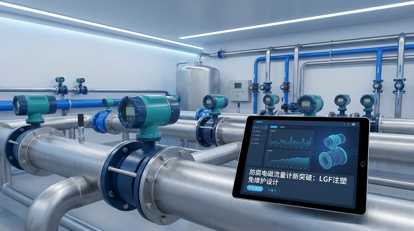 LGF Polymer Flowmeter: Liner-Free Anti-Corrosion Breakthrough