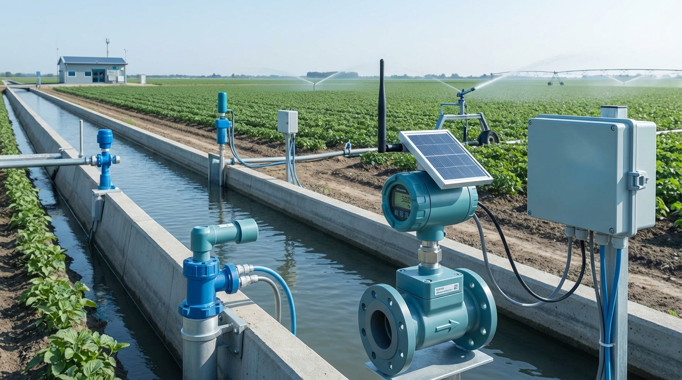Scaling Precision Irrigation: The Data-Driven Agricultural Water Metering Era