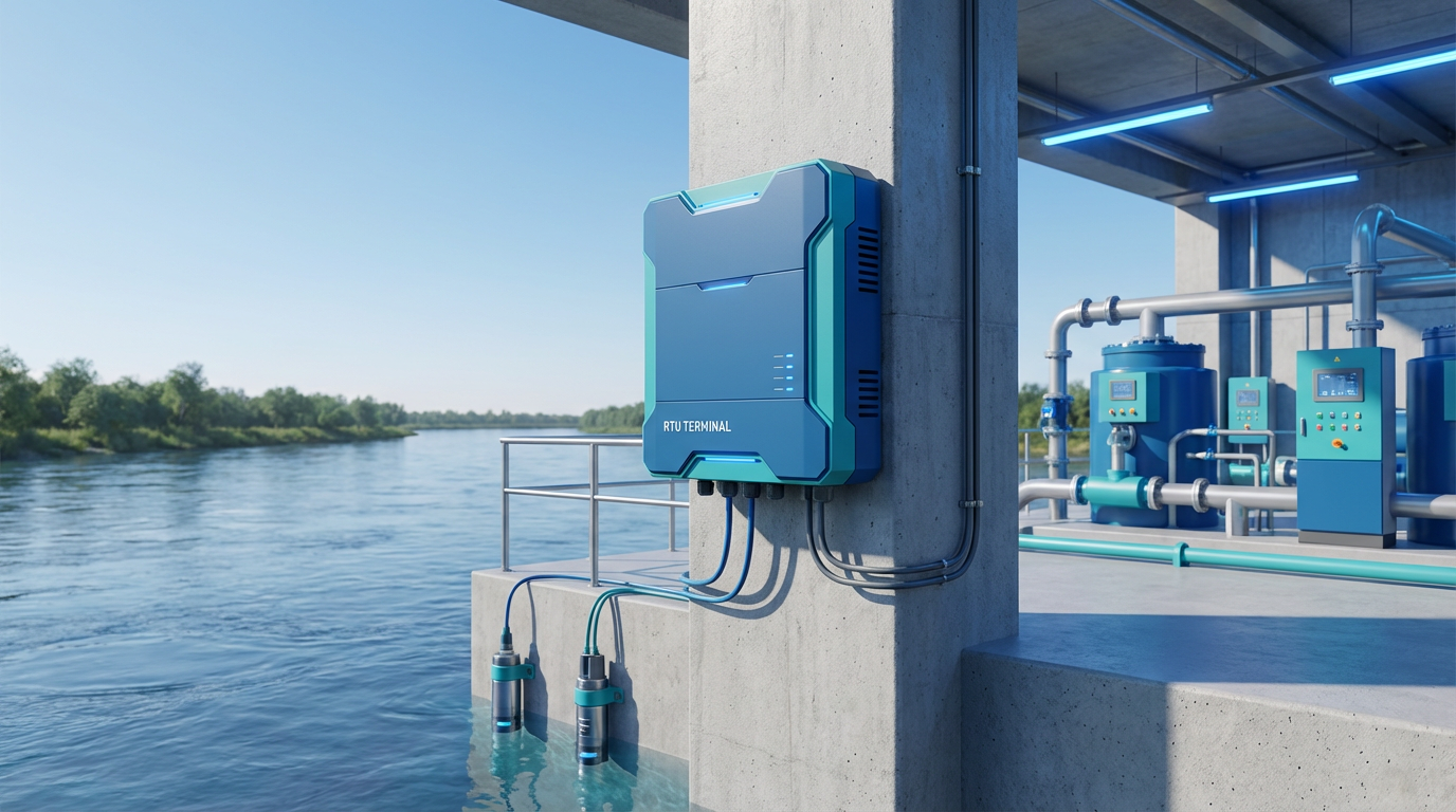 Интеллектуальный RTU-терминал для мониторинга водопользования: новый двигатель цифровой трансформации водного хозяйства