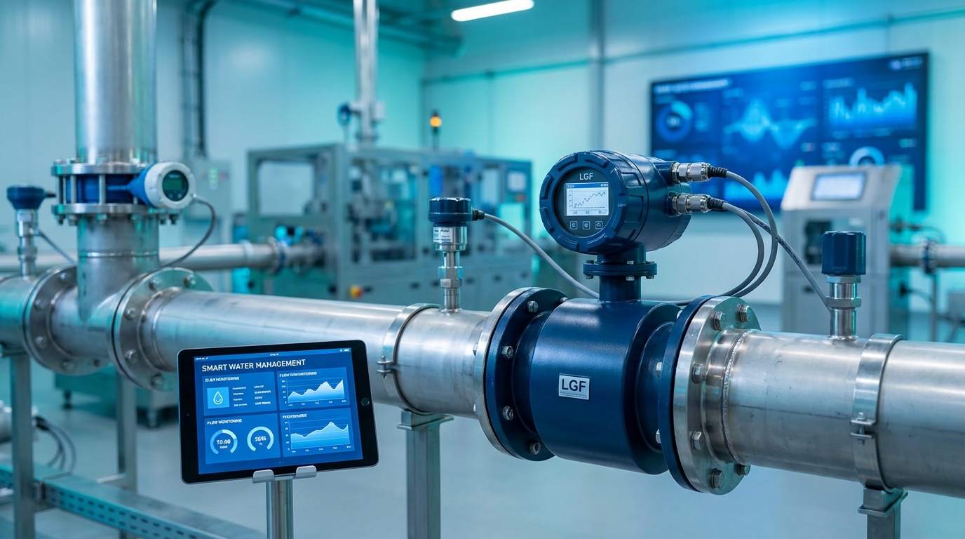 LGF注塑防腐电磁流量计：告别衬里脱落，开启20年免维护时代