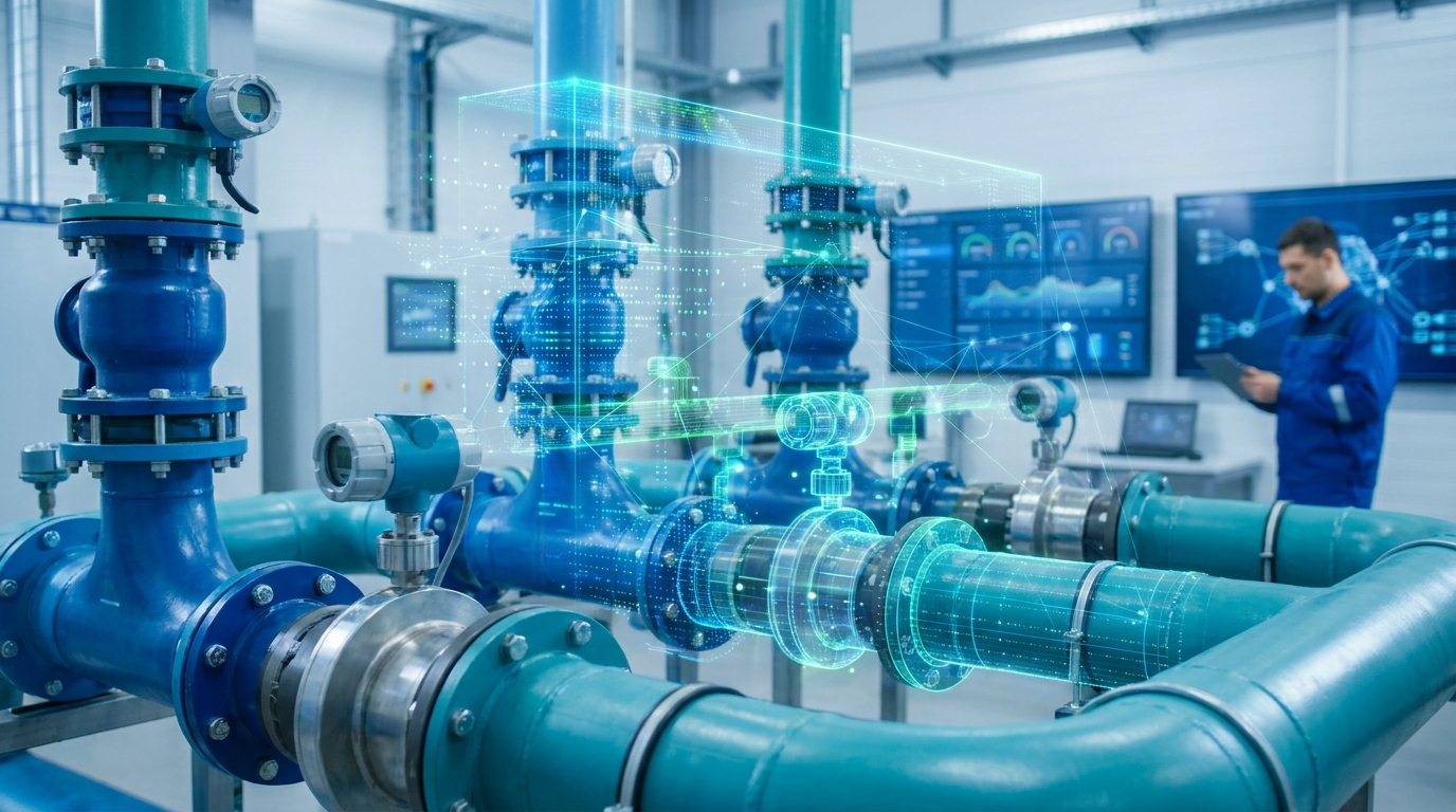 Цифровой двойник: будущее умных технологий в водной отрасли