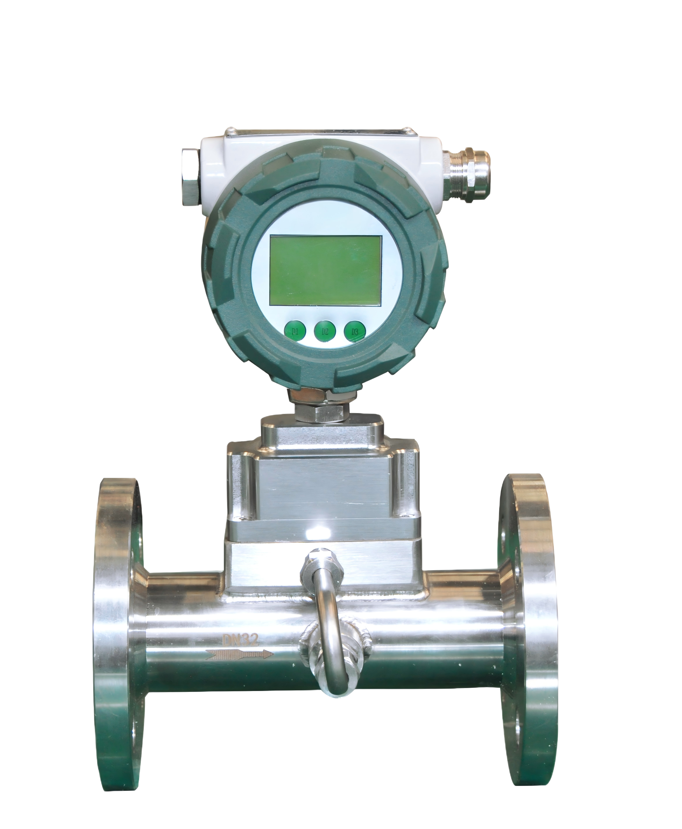 Вихревой расходомер с прецессией