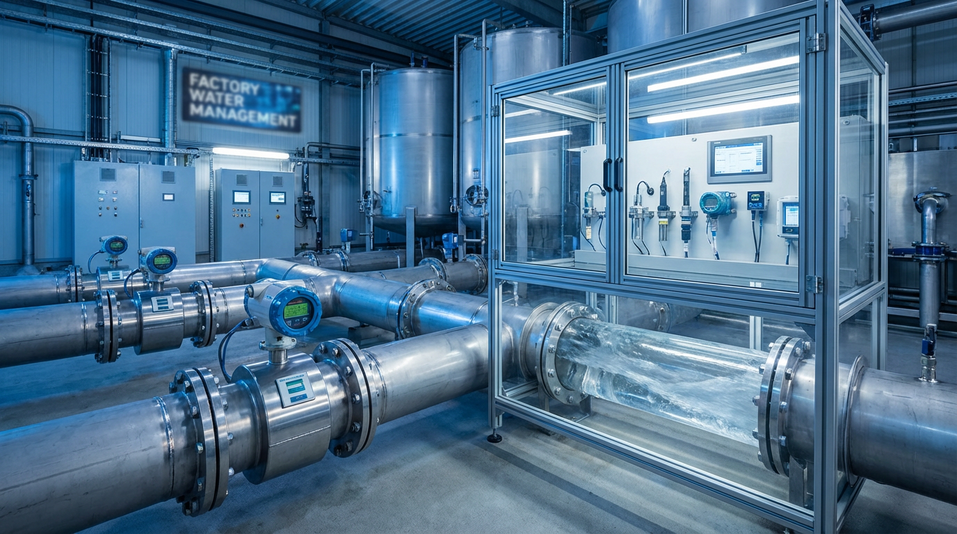 Решение для мониторинга эффективности водопотребления и водосбережения предприятий